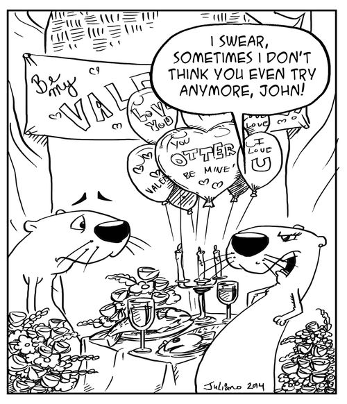 'I swear, sometimes I don't think you even try anymore, John!'