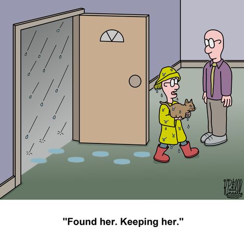 'Found her. Keeping her.'