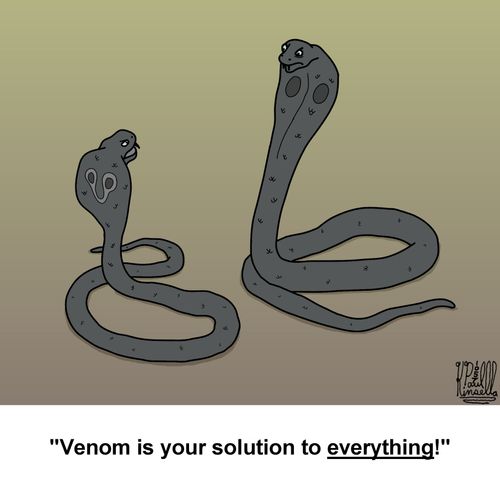 'Venom is your solution to EVERYTHING!'