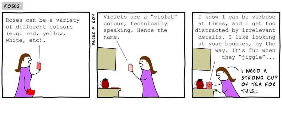 'I need a strong cup of tea for this...'