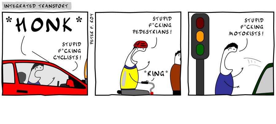Twisted Peel has a bout of road rage.