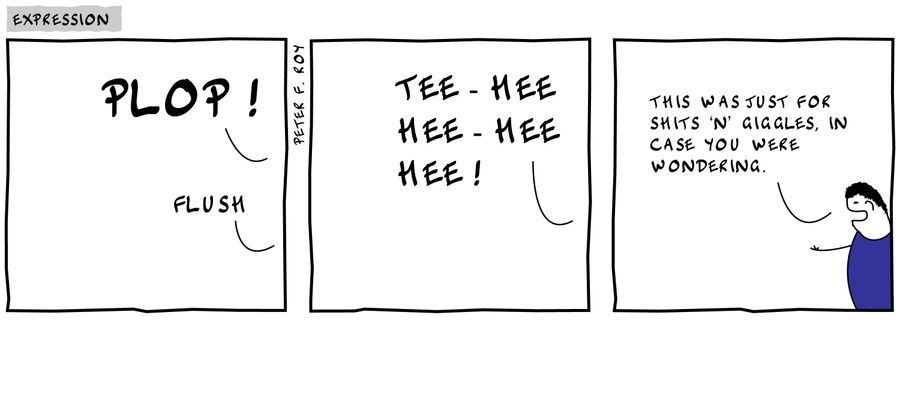 Toilet humour