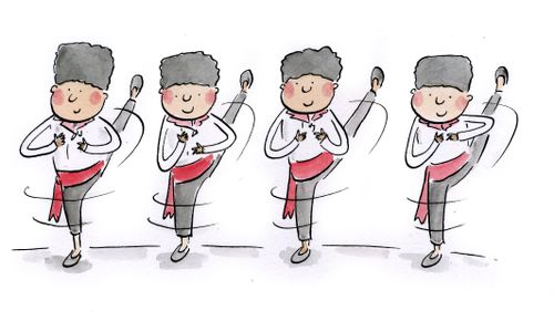 Russian dancers