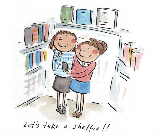 Let's take a shelfie!!