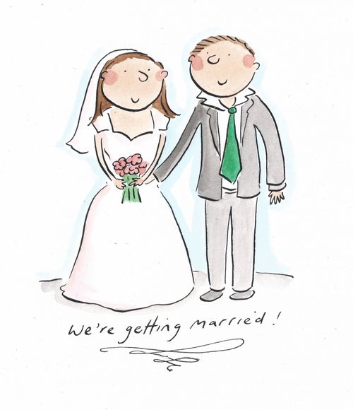 We're getting married!