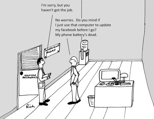 'I'm sorry, but you haven't got the job.'