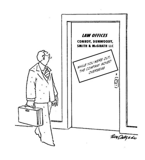 Boss returns to empty office!
