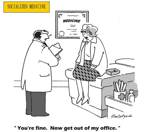 'You're fine. Now get out of my office!'
