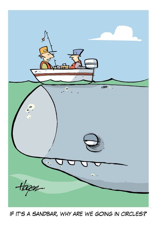 If it's a Sandbar, why are we going in circles?