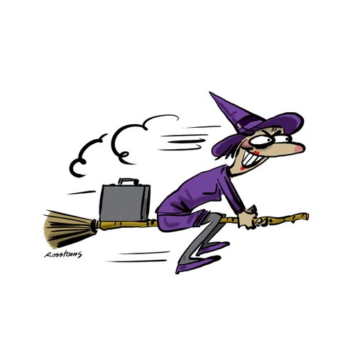 Business witch