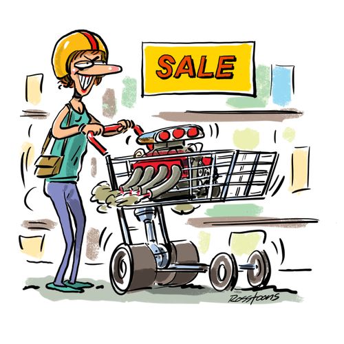 Dragster shopper