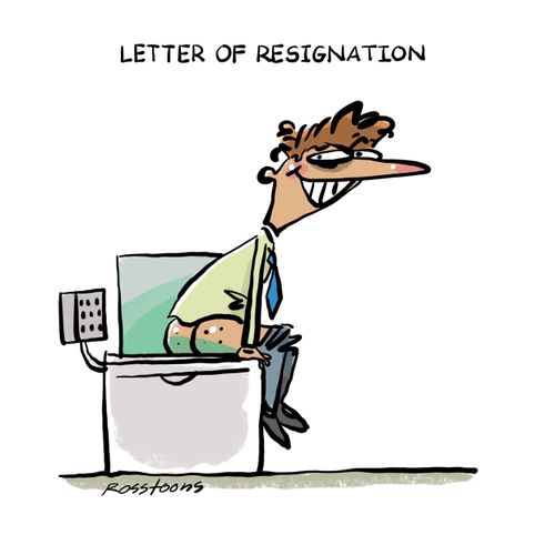 Letter of Resignation