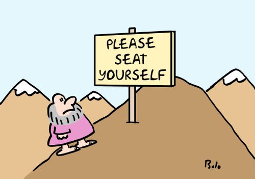 Please Seat Yourself