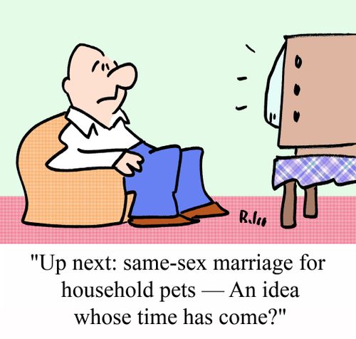 'Up next: same-sex marriage for household pets - An idea whose time has come?'