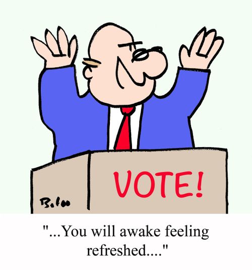 'You will awake feeling refreshed....'