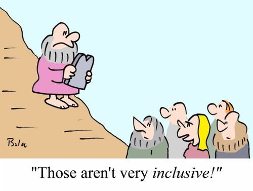 'Those aren't very INCLUSIVE!'