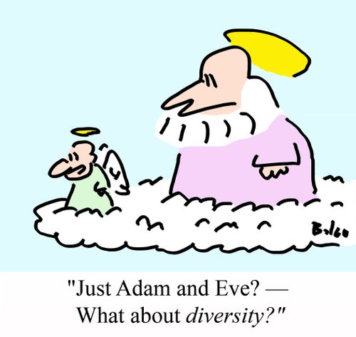 'Just Adam and Eve? - What about DIVERSITY?'