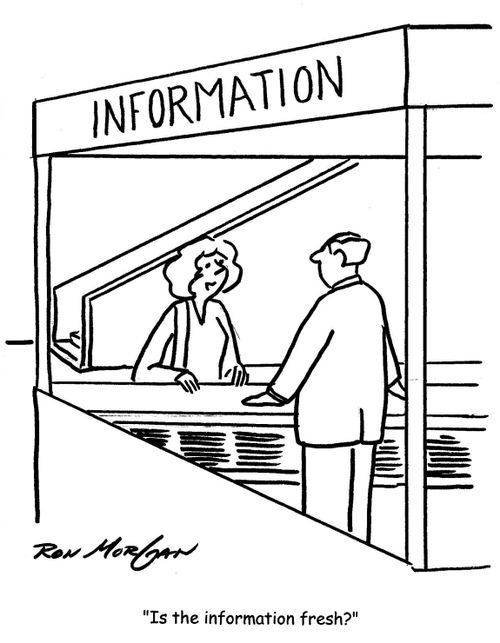 'Is the information fresh?'