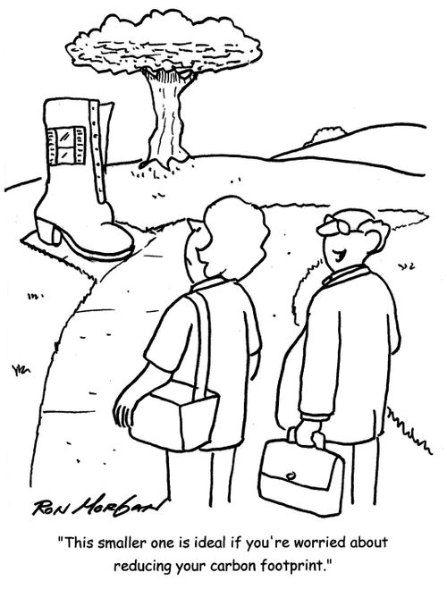 'This smaller one is ideal if you're worried about reducing your carbon footprint.'