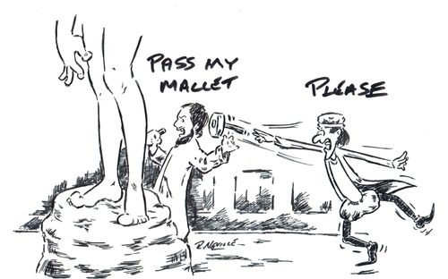 'Pass my Mallet.'