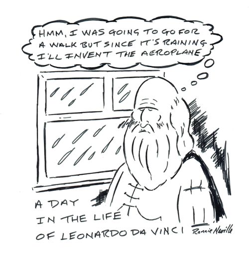 A Day in the Life of Leonardo Da Vinci.