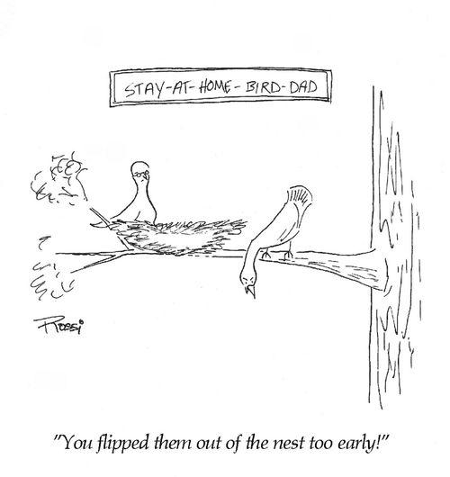 'You flipped them out of the nest too early!'
