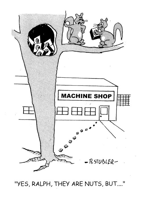 'Yes, Ralph, they are nuts, but...'