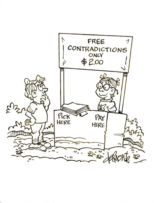 Free Contradictions only $2.00.