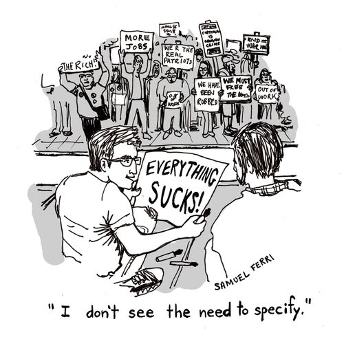 'I don't see the need to specify.'