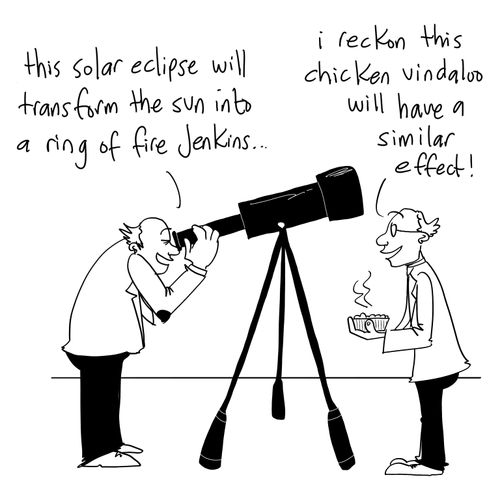 'This solar eclipse will transform the sun into a ring of fire Jenkins...'