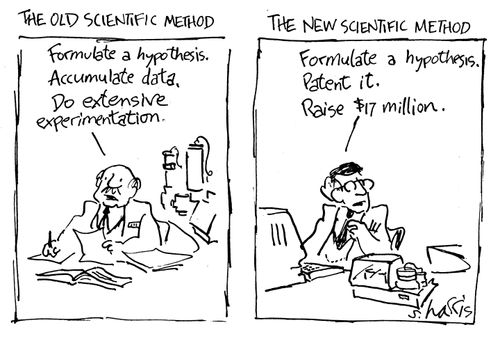 The Old Scientific Method and The New Scientific Method.