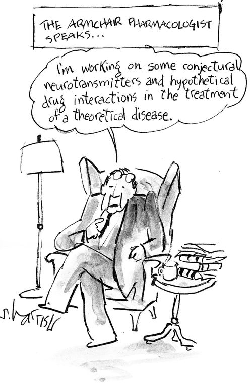 The armchair pharmacologist speaks...