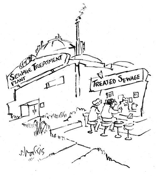 Treated Sewage.