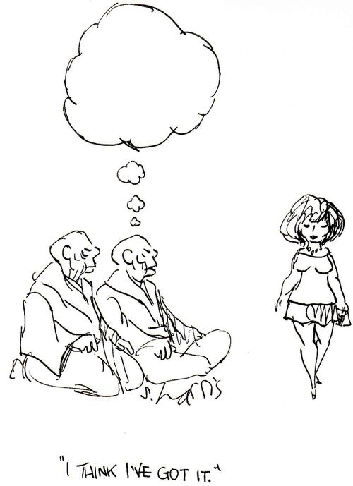 'I think I've got it.'
