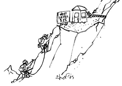 Mountain Climbing Toll.