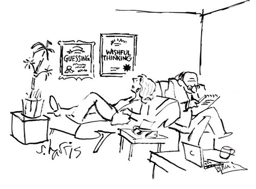 Psychiatrist's diplomas: Guessing and Wishful Thinking.