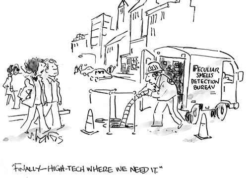 'High-tech where we need it.'