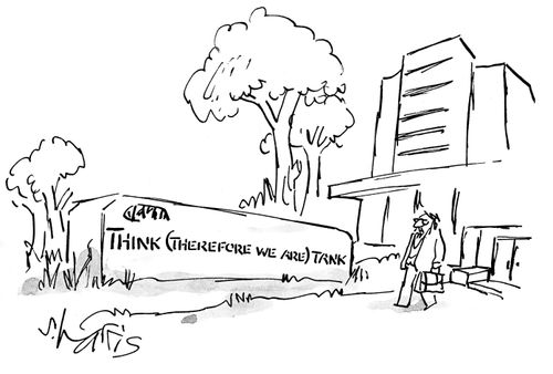Think (therefore we are) Tank.
