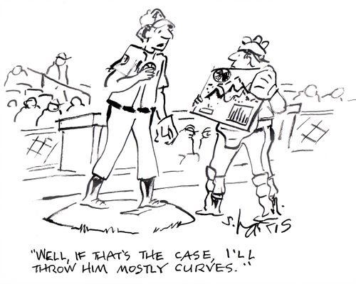 'Well if that's the case, I'll throw him mostly curves.'
