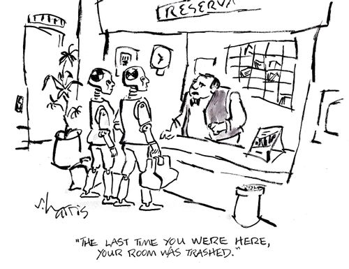 'The last time you were here, your room was trashed.'