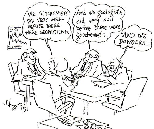 'We geochemists did very well before there were geophysicists.'
