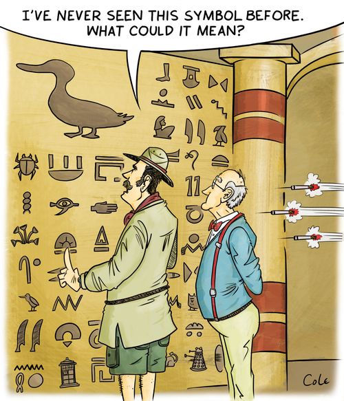 'I've never seen this symbol before. What could it mean?'