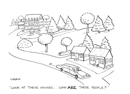 'Look at these houses...who ARE these people?'