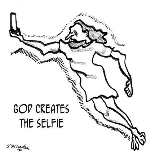God Creates the Selfie