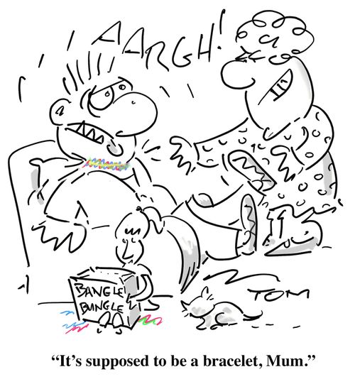 Loom Bands Craze: 'It's supposed to be a bracelet, Mum.'