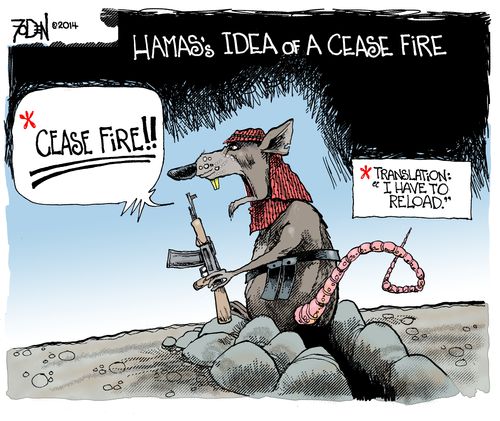 Hamas's Idea of a Cease Fire