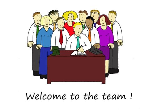 Welcome to the team!
