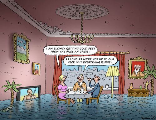 'I am slowly getting cold feet from the Russian crisis!'