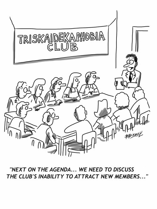 'Next on the agenda...we need to discuss the club's inability to attract new members..."