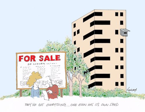 'They've got everything...one even has it's own shed.'